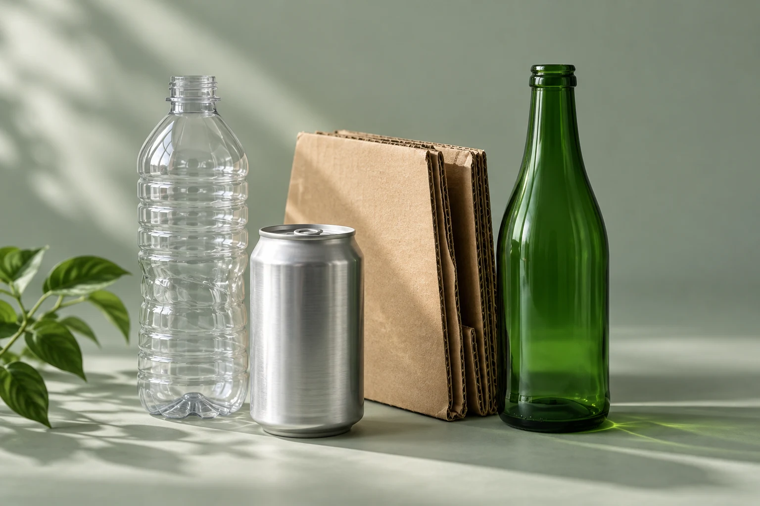 Clean recyclable materials